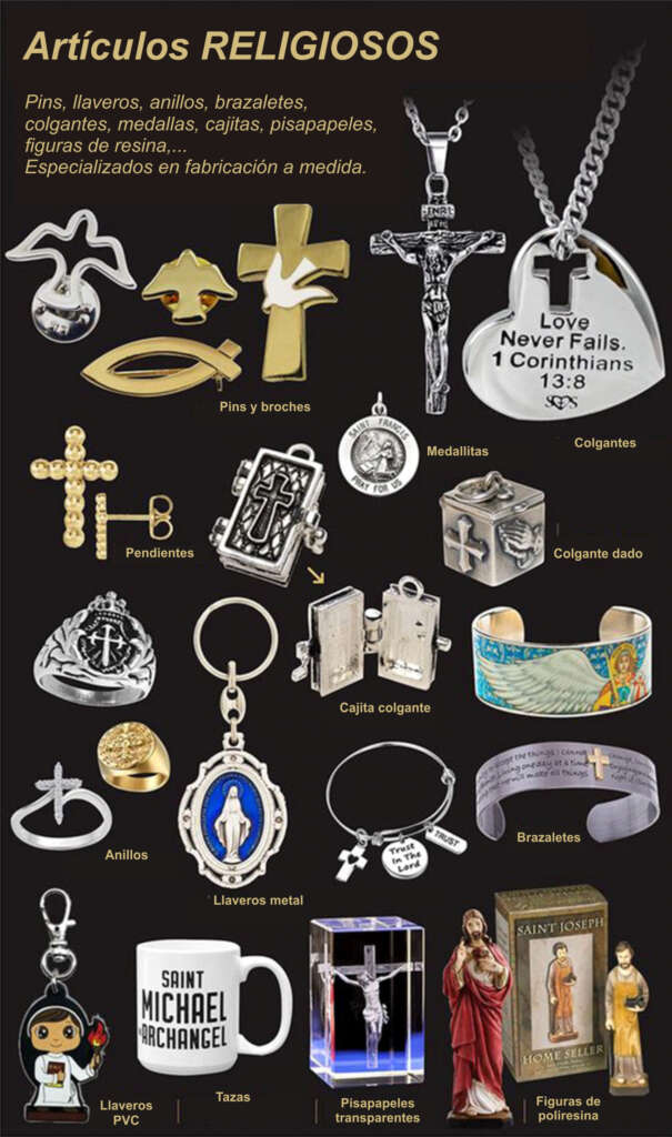 Articulos religiosos fabricados a medida