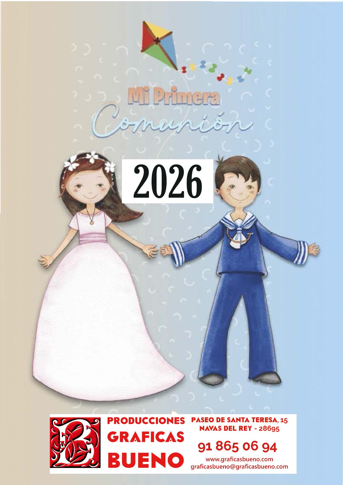 Catálogo de Comunión 2026: Invitaciones y Detalles Personalizados | Madrid